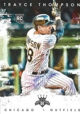 2016 Panini Diamond Kings #184 Trayce Thompson Rookie Chicago White Sox RC