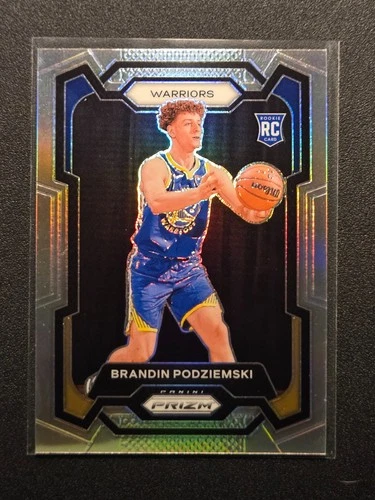 2023-24 Panini Prizm Brandin Podziemski Silver Prizm #147 Warriors RC