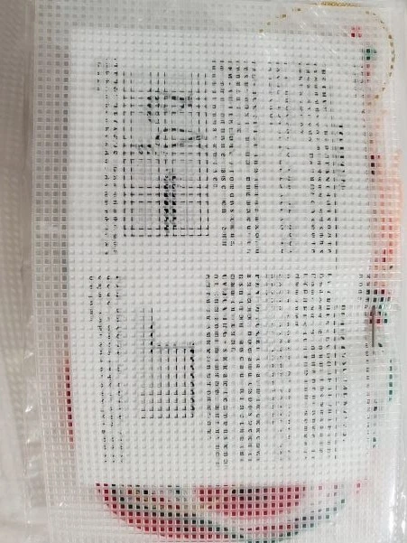 Design Works Six Face Santa Christmas holidays plastic canvas needlework kit - Image 3 of 3