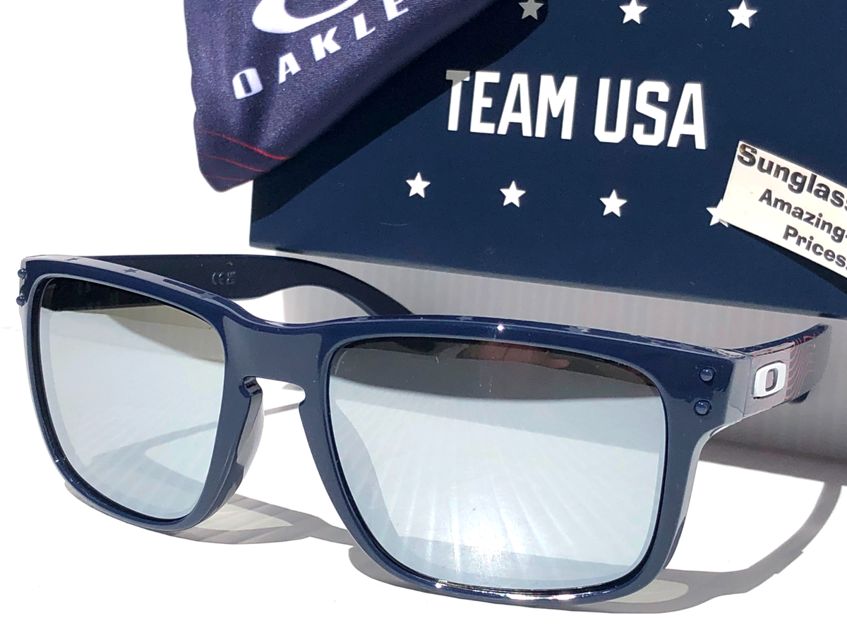 Oakley HOLBROOK Team USA Abyss Blue POLARIZED Galaxy Chrome