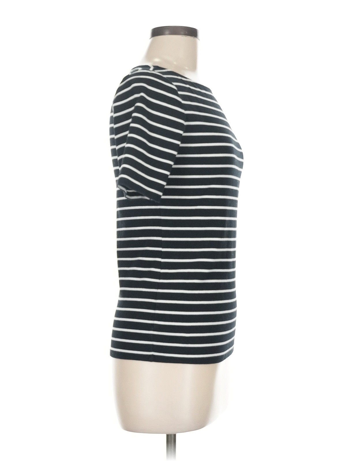 Lauren by Ralph Lauren Women Black Short Sleeve T-Shirt M thumbnail 3