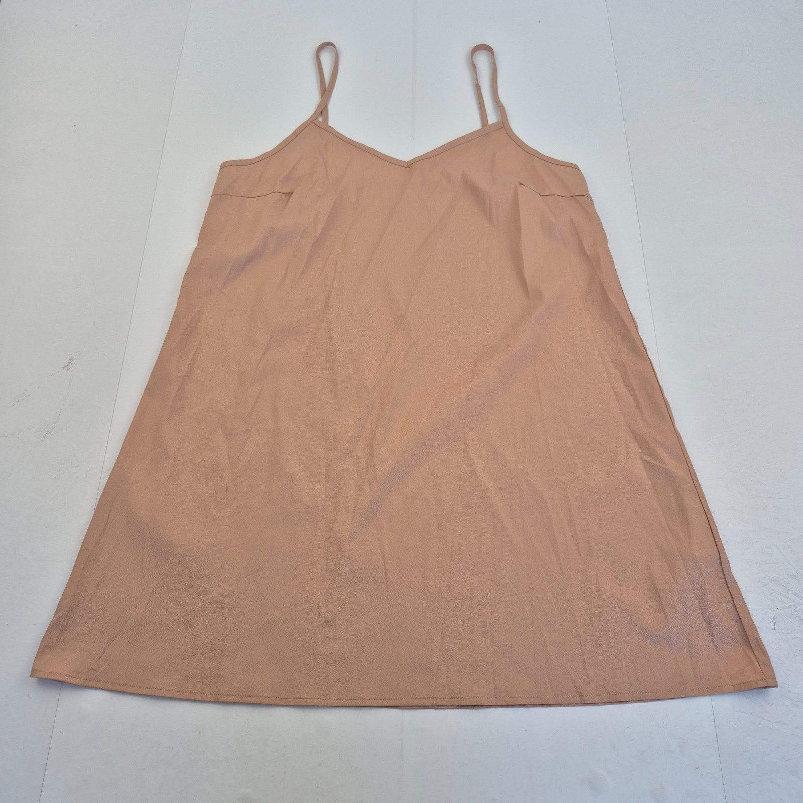 Vestido COAST 14 beige para mujer hasta la rodilla forro con tiras