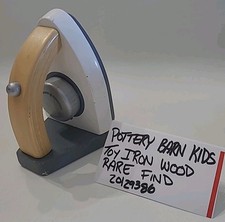 Pottery Barn Kids Wooden Iron Toy 2009 Rare Find 20129386 Read    