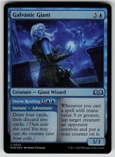 Galvanic Giant Foil U Wilds of Eldraine 52 NM
