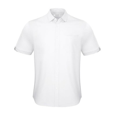 JEKAOYI Men’s Button Down Linen Shirt – Casual Long Sleeve Cotton Beach Shirt With Pocket, Regular Fit - View #9