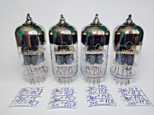 4 pcs 6N23P-EV NEW MATCHED Quad Tubes Reflector  O-Getter /ECC88/