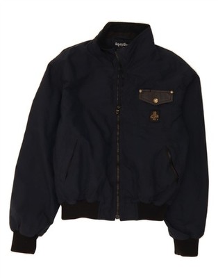 REFRIGIWEAR Herren Cruz Bomberjacke UK 38 Medium Navy Blau Nylon VM08