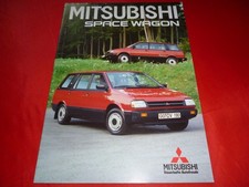 MITSUBISHI Space Wagon 1800 GLX Turbo Diesel 2000 GLXi Allrad 2000 Prospekt 1987
