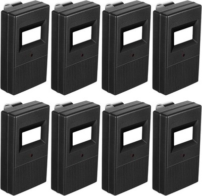 8 Pcs Garage Door Remote Compatible with Linear Delta 3 mainly black
