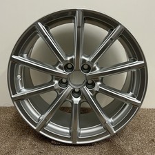 AUDI A1 S1 8X SILVER 17" ALLOY WHEEL RIM S LINE 7.5J ET36 OEM GENUINE X1