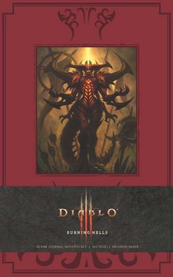 NEW BOOK Diablo Burning Hells Hardcover Blank Journal by . Blizzard Entertainmen