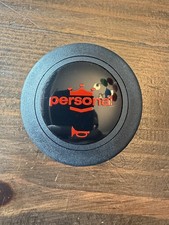 Personal Horn Button - Black With Red Logo - 1 Contact - Part 4841.02.0314