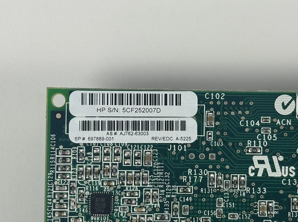 HP Emulex LPE12000 8Gb PCI-e FC HBA StorageWorks HPE 1x SFP+ 8G Transceiver FH - Image 2 of 4