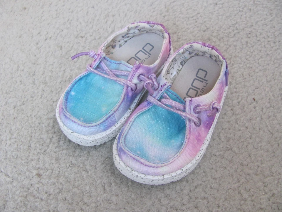 Zapatos informales multicolores para bebé/niño pequeño Hey Dude talla 6 Foto 2 de 4