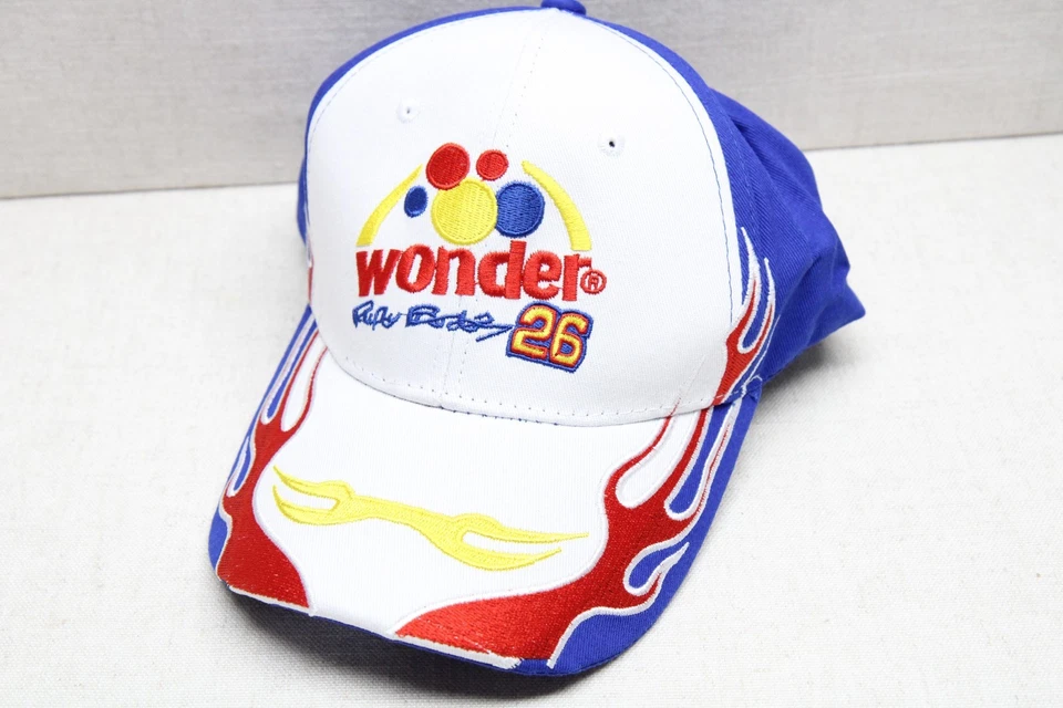 Camisa y sombrero Ricky Bobby Nascar Wonder Bread Talladega Nights Crew Racing XL Foto 2 de 4
