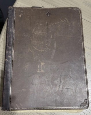 Twelve South BookBook Travel Journal Genuine Leather Cable Organizer Case