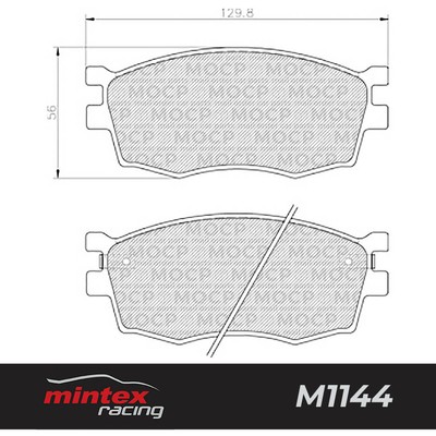 Mintex Racing MDB2733 M1144 High Performance Brake Pads