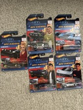 2019 HOT WHEELS FAST AND FURIOUS SPY RACERS SET OF 5 CARS NEW NETFLIX SERIES