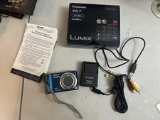 Panasonic Lumix DMC-ZS7 Digital Camera in Blue with Original Box