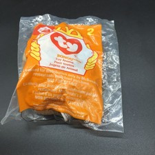 1993 Tag TY Teenie Beanie Baby 1998 McDonalds Toy 2 Bongo the Monkey New NIP