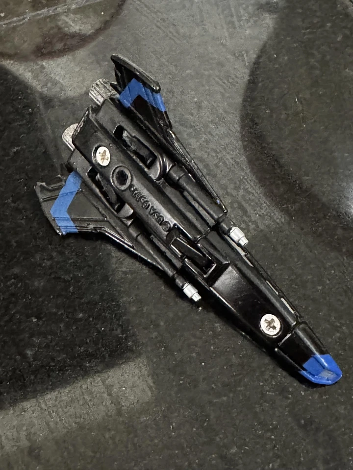 Battlestar Galactica Colonial Viper Mark II Black Stealth Titanium Apollo 3 pulgadas Foto 2 de 4