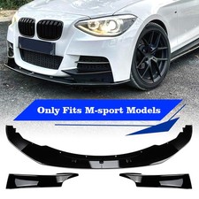 SPLITTER PER BMW SERIE 1 F20 F21 M135I 2011-14 ANTERIORE M SPORT SOTTO PARAURTI