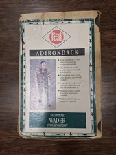 Red Ball Adirondack Neoprene Waders Stocking Foot Mens Size XL New Open Box Fish