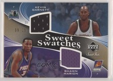 2006-07 Sweet Shot Swatches Memorabilia Gold 9/25 Kevin Garnett Shawn Marion 1u6