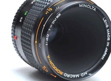 Minolta MD 50mm f/3.5 Macro Lens