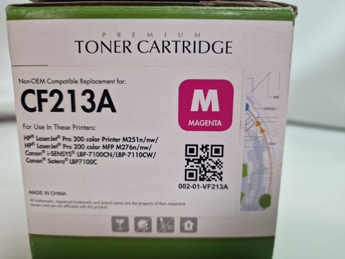 Magenta Toner Cartridge For HP 200 Color M251n M251nw M276n M276nw CF213A