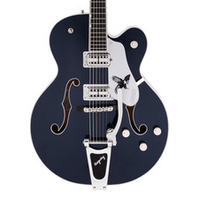 Used Gretsch G6136T-RR Rich Robinson Sig Falcon w/Bigsby - Raven's Breast Blue