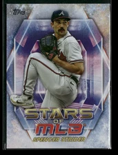 2023 Topps Update #SMLBC-65 Spencer Strider Stars of MLB Chrome Atlanta Braves