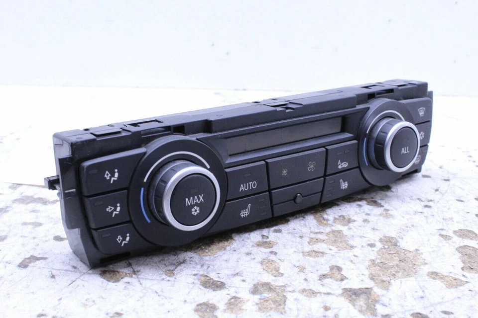 Panel de control de temperatura climática BMW X3 2011-2014 OEM usado Foto 3 de 4