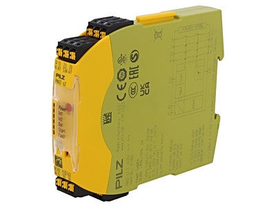 751102 Modul: Sicherheitsrelais Serie: PNOZ s2 C IN: 2 OUT: 5 -10-55°C PILZ