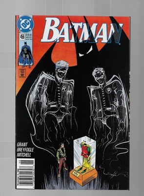 Batman 456 Newsstand Tim Drake Robin Grant Breyfogle Identity Crisis DC