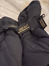 Women's GORDINI GORE-TEX PrimaLoft Black Nylon And Genuine Leather Gloves