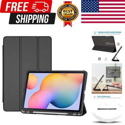 Cover for Galaxy Tab S6 Lite 10.4 Case 2024 2022 2020 with S Pen Holder(Sm-P620/
