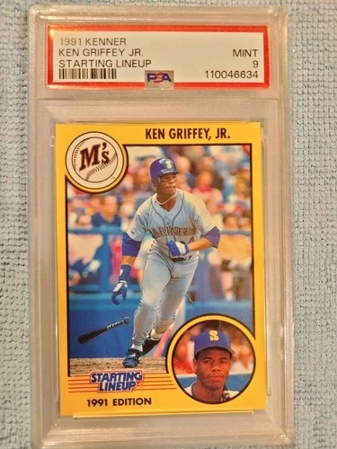 🔥 1991 Kenner Starting Lineup Ken Griffey Jr. #24 — PSA 9 MINT ⚾️