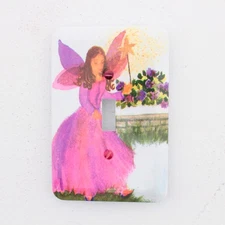 Leviton 89001-FGM Fairy Godmother 1-Gang Toggle Metal Oversize Wallplate Cover