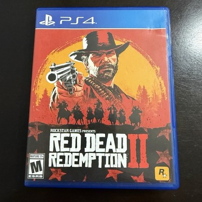 Red Dead Redemption 2 Sony PlayStation 4 PS4, 47890-3 Tested Working