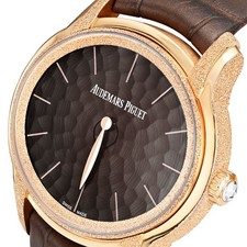 Audemars Piguet Millenary Watch 40MM Brown Index Hour Markers Dial Rose Gold 3