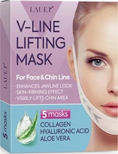 V Shaped Contouring Face Mask Line Shaping Lifting Belt Neck Reduction... 