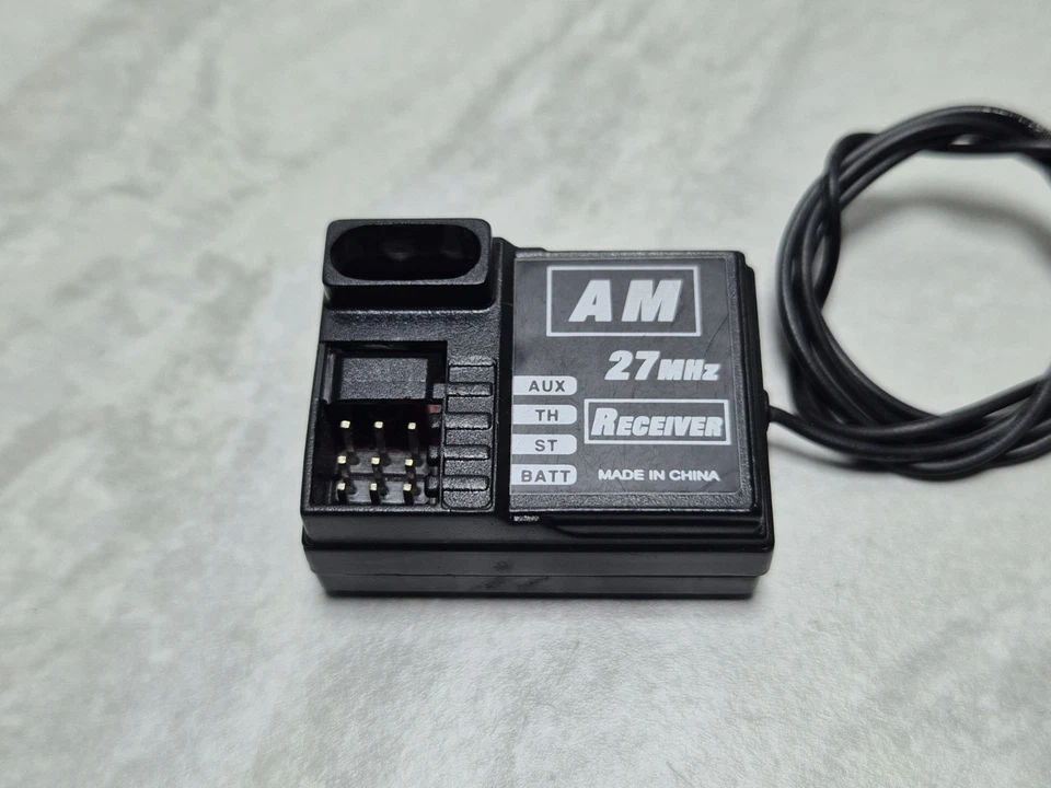 RC Radio Receiver AM 27MHz 2 CH Channel Nitro Electric RC Car Boat Universal - Image 3 of 4