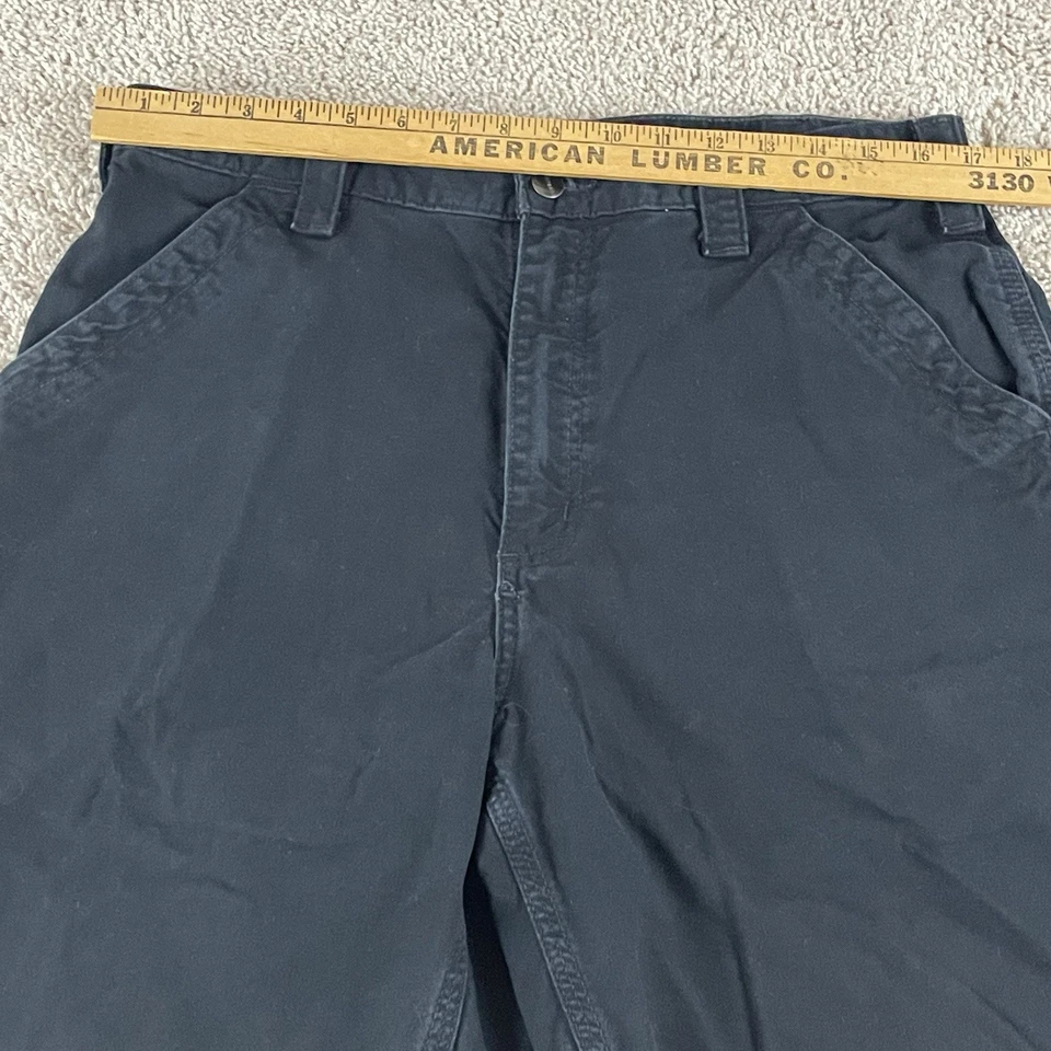 Шорты мужские Carhartt 34 черные B147 универсальная рабочая одежда плотник фигурист гранж E236 - Изображение 4 из 4