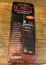 Uniden BEARCAT BC80XLT 50 Channel 800 MHz Programmable Handheld Radio Scanner
