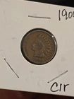1904 indian head penny cent