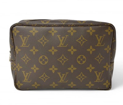 Louis Vuitton Cosmetic Pouch True Sorrt 23 M47524 Clutch Canvas Unisex #PTB237
