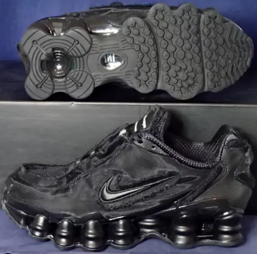 2019 Womens Nike Shox TL / CDG Comme Des Garcons Black SZ 5.5 ( CJ0546-001 )