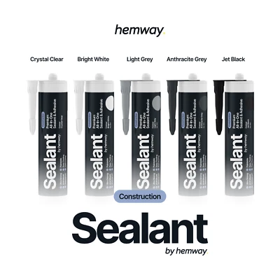 Hemway Sealant Adhesive Hybrid Polymer Construction ALL IN ONE - SEAL & GRAB