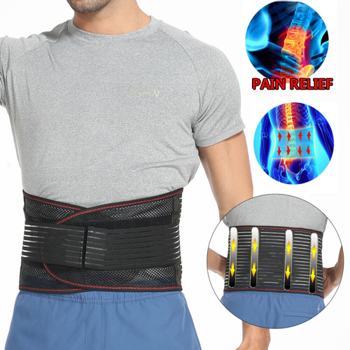 Back Brace for Lower Back Pain Relief Sciatica Lumbar Support Belt Breathable - Picture 13 of 18